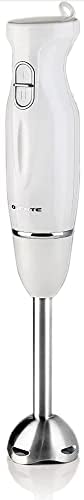 OVENTE Electric Corded Hand Blender, 300W with 2 Mixing Speeds Black HS560B | Handheld Immersion Stick Mixer with Stainless Steel Blades for Smoothies, Purees & Baby Food|B076MJSRRC