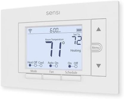 Sensi Smart Thermostat, Wi-Fi, DIY, Alexa, Energy Star Certified, ST55|B01NB1OB0I