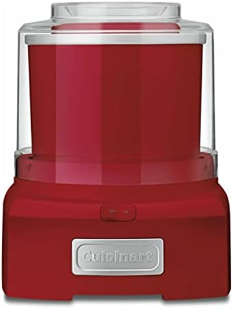 Cuisinart Ice Cream Maker Machine, Ready in 20, 1.5 qt Freezer Bowl | Ice cream maker, frozen yogurt machine & sorbet maker, includes double-insulated freezer bowl & easy-lock lid, ICE-21P1ES|B003KYSLMW