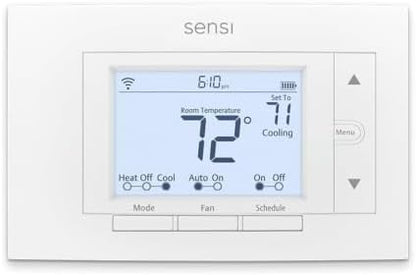 Sensi Smart Thermostat, Wi-Fi, DIY, Alexa, Energy Star Certified, ST55|B01NB1OB0I