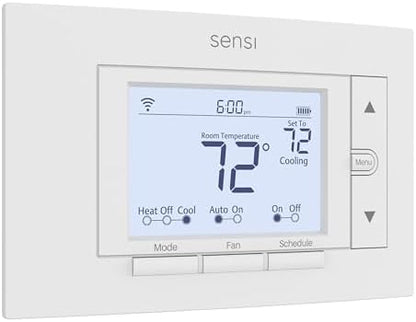 Sensi Smart Thermostat, Wi-Fi, DIY, Alexa, Energy Star Certified, ST55|B01NB1OB0I