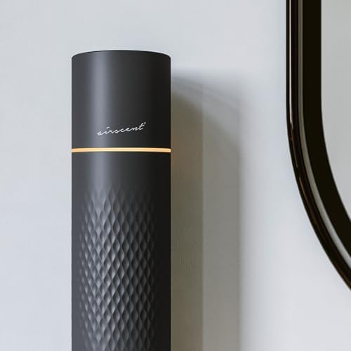 The AirScent Waterless Diffuser - Cold Air Scent Diffuser Oil Machine | for Homes, Offices, Hotels and Spas - Aromatherapy Diffuser For Aesthetic Scenting - Black - 4.05 Oz - Fragrance Not Included|B0DXHGTMQL