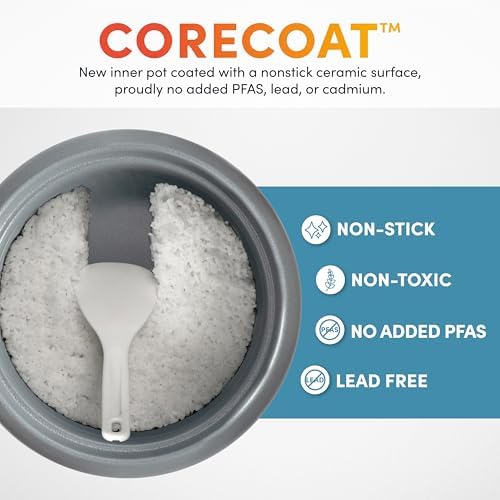 AROMA Digital Rice Cooker, 4-Cup (Uncooked) / 8-Cup (Cooked), Steamer, Grain Cooker, Multicooker, 2 Qt, Stainless Steel Exterior, ARC-914SBD|B007WQ9YNO