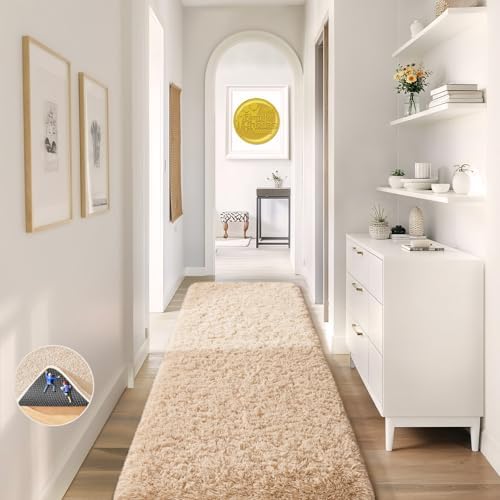 Ophanie Area Rugs for Living Room Bedroom, Washable Non-Slip Fluffy Soft Grey Shag Carpet, Indoor Floor Gray 4x6 Fuzzy Shaggy Living Room Plush Rug for Kids Home Dorm Decor Aesthetic|B0852WLH7M