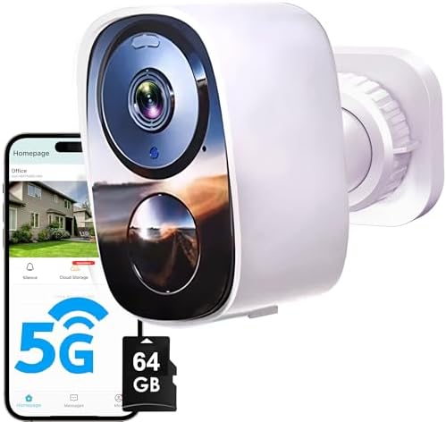 2026 Upgraded 2K Security Cameras Wireless Outdoor, Free Cloud Storage, 1-6 Months Battery Life, Waterproof, 2-Way Talk, AI Motion Detection Spotlight Siren Alarm Cameras for Home Security|B0DXDVNM8P