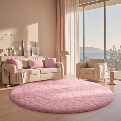 Ophanie Area Rugs for Living Room Bedroom, Washable Non-Slip Fluffy Soft Grey Shag Carpet, Indoor Floor Gray 4x6 Fuzzy Shaggy Living Room Plush Rug for Kids Home Dorm Decor Aesthetic|B0852WLH7M