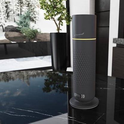 The AirScent Waterless Diffuser - Cold Air Scent Diffuser Oil Machine | for Homes, Offices, Hotels and Spas - Aromatherapy Diffuser For Aesthetic Scenting - Black - 4.05 Oz - Fragrance Not Included|B0DXHGTMQL