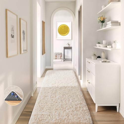 Ophanie Area Rugs for Living Room Bedroom, Washable Non-Slip Fluffy Soft Grey Shag Carpet, Indoor Floor Gray 4x6 Fuzzy Shaggy Living Room Plush Rug for Kids Home Dorm Decor Aesthetic|B0852WLH7M