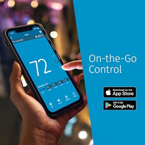Sensi Smart Thermostat, Wi-Fi, DIY, Alexa, Energy Star Certified, ST55|B01NB1OB0I