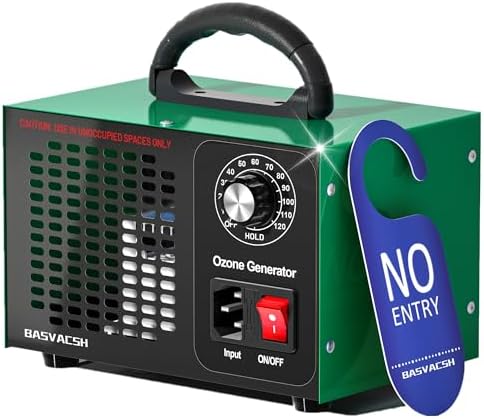 Ozone Generator 45,000mg/h, Home/Industrial O3 Car Deodorizer. Ozone Machine Air Ionizer Ozone Odor Eliminator for Strong Odor. Odor Eliminator for Home, Car, Pet. Room Deodorizer For 2500 sq ft.|B0CYCL5T9F