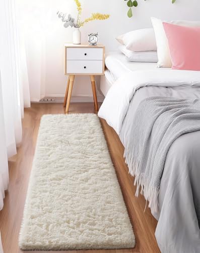 Ophanie Area Rugs for Living Room Bedroom, Washable Non-Slip Fluffy Soft Grey Shag Carpet, Indoor Floor Gray 4x6 Fuzzy Shaggy Living Room Plush Rug for Kids Home Dorm Decor Aesthetic|B0852WLH7M