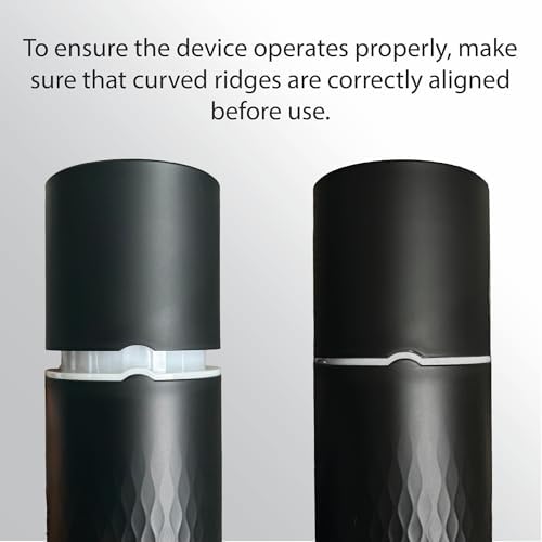 The AirScent Waterless Diffuser - Cold Air Scent Diffuser Oil Machine | for Homes, Offices, Hotels and Spas - Aromatherapy Diffuser For Aesthetic Scenting - Black - 4.05 Oz - Fragrance Not Included|B0DXHGTMQL