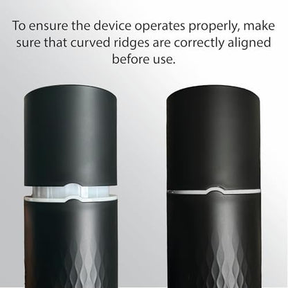 The AirScent Waterless Diffuser - Cold Air Scent Diffuser Oil Machine | for Homes, Offices, Hotels and Spas - Aromatherapy Diffuser For Aesthetic Scenting - Black - 4.05 Oz - Fragrance Not Included|B0DXHGTMQL