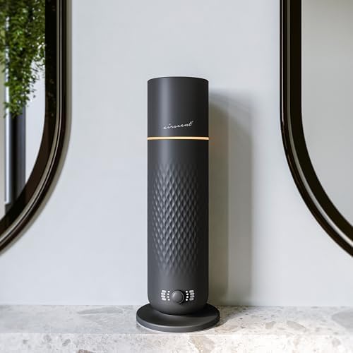 The AirScent Waterless Diffuser - Cold Air Scent Diffuser Oil Machine | for Homes, Offices, Hotels and Spas - Aromatherapy Diffuser For Aesthetic Scenting - Black - 4.05 Oz - Fragrance Not Included|B0DXHGTMQL
