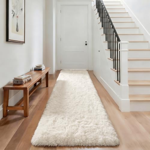 Ophanie Area Rugs for Living Room Bedroom, Washable Non-Slip Fluffy Soft Grey Shag Carpet, Indoor Floor Gray 4x6 Fuzzy Shaggy Living Room Plush Rug for Kids Home Dorm Decor Aesthetic|B0852WLH7M