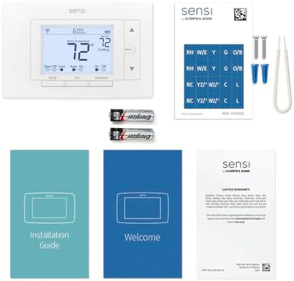 Sensi Smart Thermostat, Wi-Fi, DIY, Alexa, Energy Star Certified, ST55|B01NB1OB0I