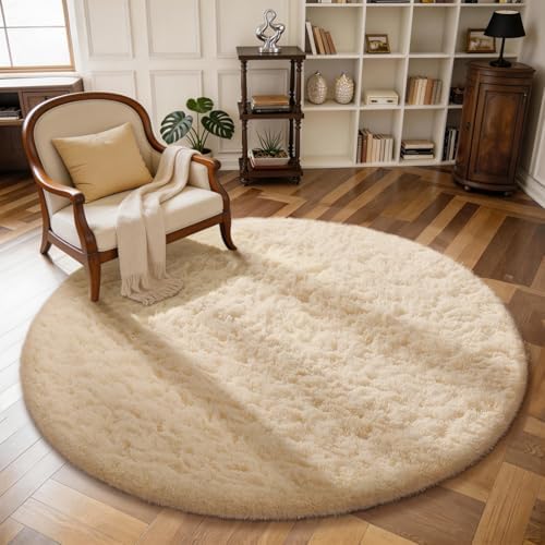 Ophanie Area Rugs for Living Room Bedroom, Washable Non-Slip Fluffy Soft Grey Shag Carpet, Indoor Floor Gray 4x6 Fuzzy Shaggy Living Room Plush Rug for Kids Home Dorm Decor Aesthetic|B0852WLH7M