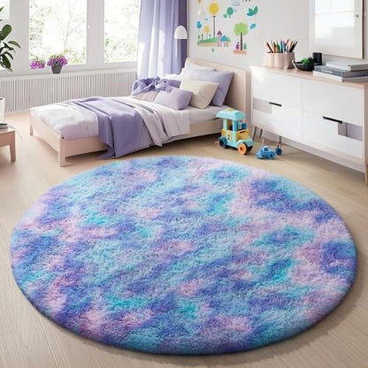 Ophanie Area Rugs for Living Room Bedroom, Washable Non-Slip Fluffy Soft Grey Shag Carpet, Indoor Floor Gray 4x6 Fuzzy Shaggy Living Room Plush Rug for Kids Home Dorm Decor Aesthetic|B0852WLH7M