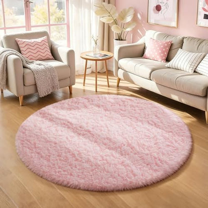 Ophanie Area Rugs for Living Room Bedroom, Washable Non-Slip Fluffy Soft Grey Shag Carpet, Indoor Floor Gray 4x6 Fuzzy Shaggy Living Room Plush Rug for Kids Home Dorm Decor Aesthetic|B0852WLH7M