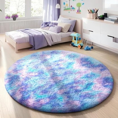 Ophanie Area Rugs for Living Room Bedroom, Washable Non-Slip Fluffy Soft Grey Shag Carpet, Indoor Floor Gray 4x6 Fuzzy Shaggy Living Room Plush Rug for Kids Home Dorm Decor Aesthetic|B0852WLH7M