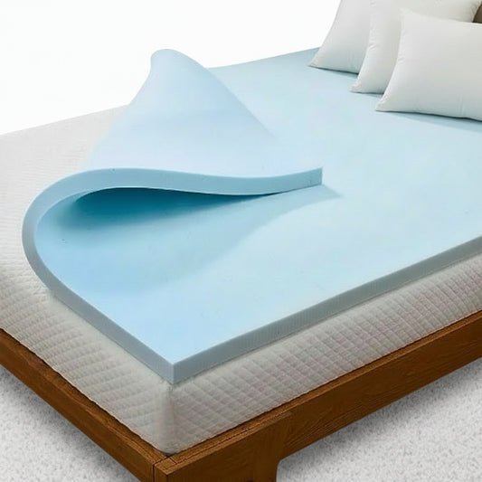 Linenspa Memory Foam Mattress Topper, Twin XL Size - 2 Inch Gel Infused Memory Foam - Plush Feel - Cooling and Pressure Relieving - CertiPUR Certified - Dorm Room Essentials|B01MTO43LV