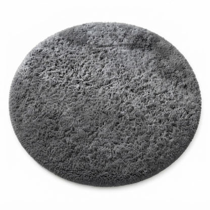 Ophanie Washable Fluffy Shag Area Rug 4x6 - Grey