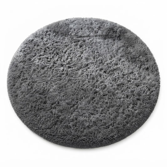 Ophanie Washable Fluffy Shag Area Rug 4x6 - Grey